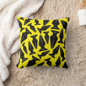 Schwarzes Hintern-Plugin-Muster Kissen (Decke)