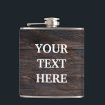 Schwarzes Holz Flachmann<br><div class="desc">Das ist Black Chalkboard Modern Flask. Diese Flasche ist ein schwarzer Chalkboard Hintergrund. Es ist vollständig anpassbar. Es ist ein einzigartiges Geschenk, das perfekt für Hochzeiten, Geburtstage und besondere Veranstaltungen ist.</div>