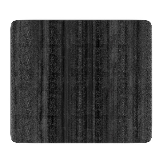 Schwarzes Holz Schneidebrett (Vorderseite)