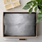 Schwarzes Holzkohlen-Marmor-Seidenpapier Seidenpapier (Geschenk)