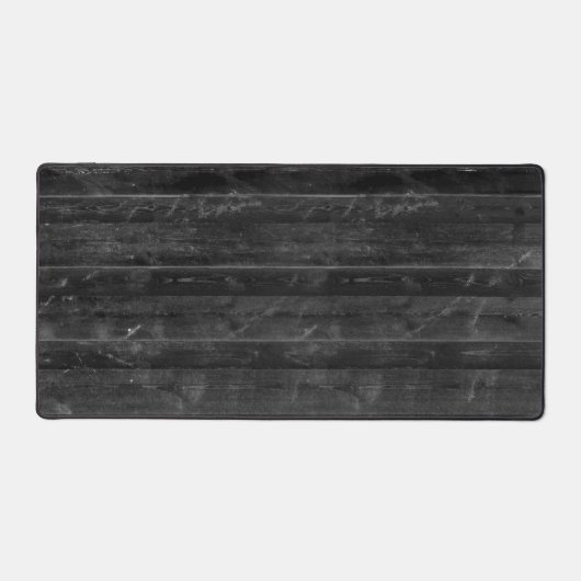 Schwarzes Holzmuster Schreibtischunterlage (Vorderseite)