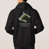 Schwarzes Hoodie (Rückseite)