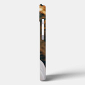 Schwarzes Hufeisenmonogramm Hinzufügen Ihres Fotos Case-Mate iPhone Hülle (Rückseite / Links)