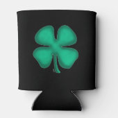 Schwarzes Irisch kann zweiseitig kühler sein Dosenkühler (Rückseite)