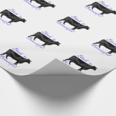 Schwarzes ist schön geschenkpapier (Ecke)