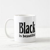 Schwarzes ist schön kaffeetasse (Links)