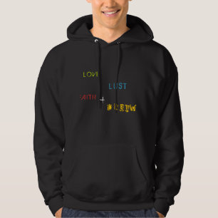 Schwarzes jaket hoodie