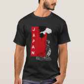 Schwarzes Japan T-Shirt (Vorderseite)