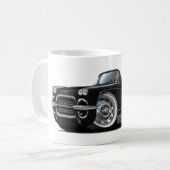 Schwarzes Kabriolett 1962 Korvette Kaffeetasse (Vorderseite Links)