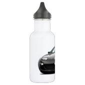 Schwarzes Kabriolett Nissans 300ZX Edelstahlflasche (Links)