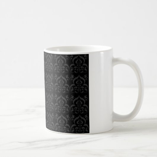 Schwarzes Kaffeetasse (Rechts)