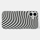 Schwarzes Kaleidoskop Case-Mate iPhone Hülle (Rückseite (Horizontal))