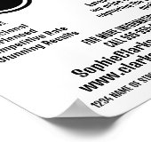 Schwarzes Kamerasymbol, Fotograf, Fotografie - Mie Poster (Ecke)