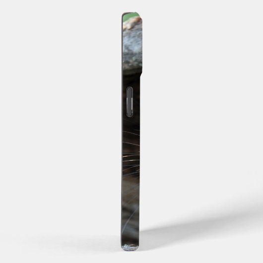 Schwarzes Kaninchen im Hollow eines Baumes Case-Mate iPhone Hülle (Rückseite / Rechts)