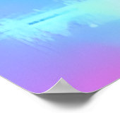 Schwarzes Kaninchen mit Polizeiuniform | Art der A Poster (Ecke)