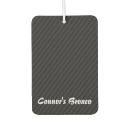 Schwarzes Karbonfaser-Design  Autolufterfrischer