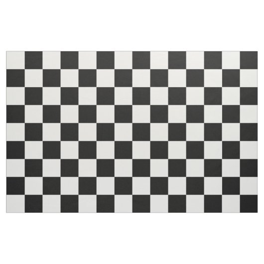 Schwarzes kariertes stoff (Fat Quarter (45,7 x 55,9 cm))