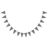 Schwarzes kariertes wimpelkette (Alle)