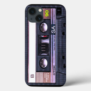 Schwarzes Kassettenband Case-Mate iPhone Hülle