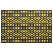 Schwarzes Katzen-Gesicht Stoff (Yard (91,4 cm))
