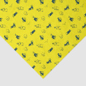 Schwarzes Katzen- und Skulpturenpapier Seidenpapier (Ausschnitt)