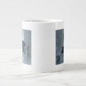 Schwarzes Klavier 2004 Jumbo-Tasse (Vorderseite)