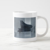 Schwarzes Klavier 2004 Jumbo-Tasse (Rechts)