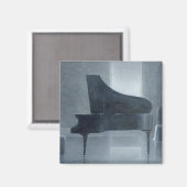 Schwarzes Klavier 2004 Magnet (Vorderseite/Rückseite)
