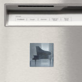 Schwarzes Klavier 2004 Magnet (In Situ (Geschirrspüler))