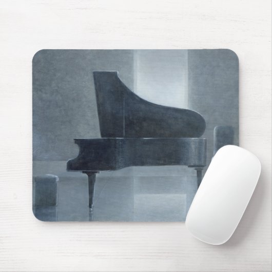 Schwarzes Klavier 2004 Mousepad (Mit Mouse)