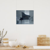 Schwarzes Klavier 2004 Poster (Küche)