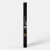 Schwarzes Klavier iPhone Hülle (Rechte Seite)