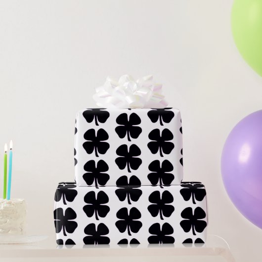 Schwarzes Kleber glänzendes Verpackungsmedium Geschenkpapier (Partygeschenke)