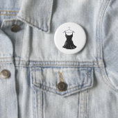 Schwarzes Kleid Button (Beispiel)