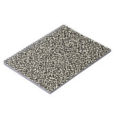 Schwarzes Kompositionsbuch Nahtloses Muster Notizblock (Linke Seite)