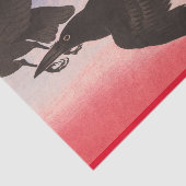 SCHWARZES KRÄHEN-BLUT-MOND Seidenpapier (Ausschnitt)