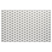 Schwarzes Krebsmuster Stoff (Yard (91,4 cm))