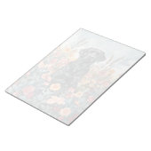 Schwarzes Labor - 11" x 8,5" Notepad Notizblock (angewinkelt)