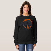 Schwarzes Labor 8 Sweatshirt (Vorne ganz)