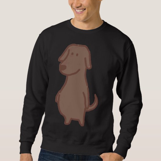 Schwarzes Labor 9 Sweatshirt (Vorderseite)