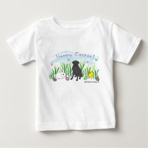 schwarzes Labor Baby T-shirt