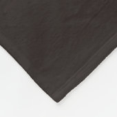schwarzes Labor Fleecedecke (Ecke)