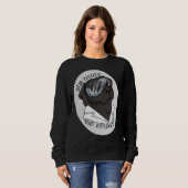 Schwarzes Labor getestet Sweatshirt (Vorne ganz)