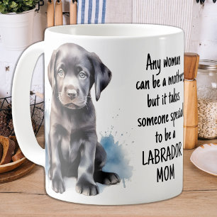 Schwarzes Labor - Labrador-Mama Kaffeetasse