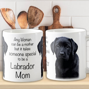 Schwarzes Labor - Labrador-Mama Kaffeetasse