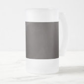 schwarzes Labor Mattglas Bierglas (VorderseiteRechts)