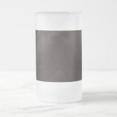 schwarzes Labor Mattglas Bierglas (Mittel)