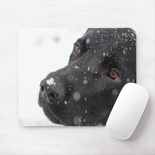 Schwarzes Labor Mousepad (Mit Mouse)
