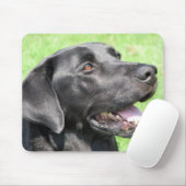 Schwarzes Labor Mousepad (Mit Mouse)