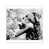 Schwarzes Labor Permastempel (Design)